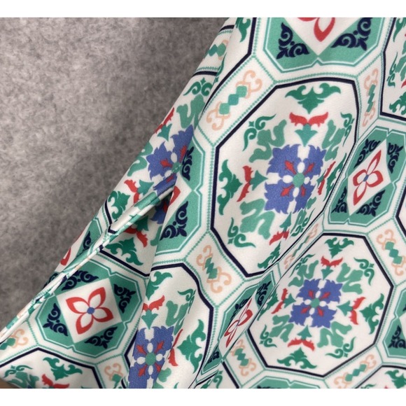 Aqua Et Sol UPF‎ 50+ Cover-Up Dress Geometric Print Womens Size S Resort Summer - Picture 10 of 10